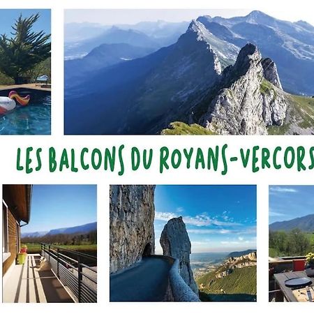 Balcons Du Royans.Logement Entier Piscine سان-جان-أون-رويان المظهر الخارجي الصورة
